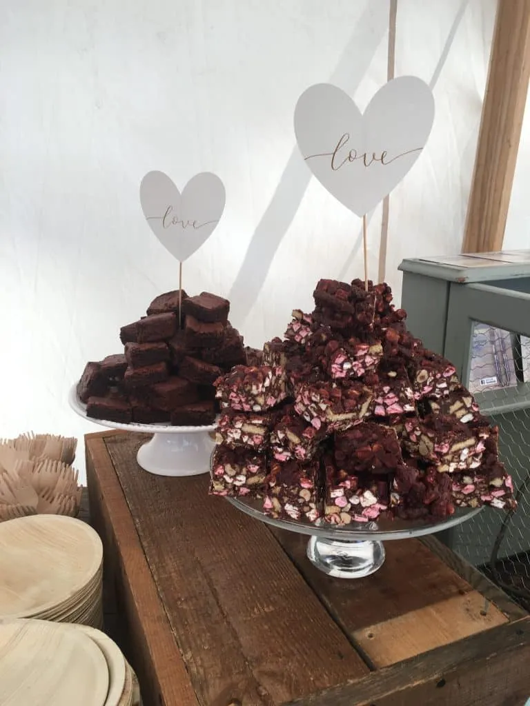 Brownies and Rocky Road