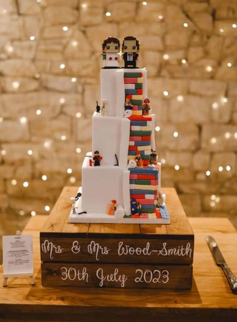 Lego Wedding Cake
