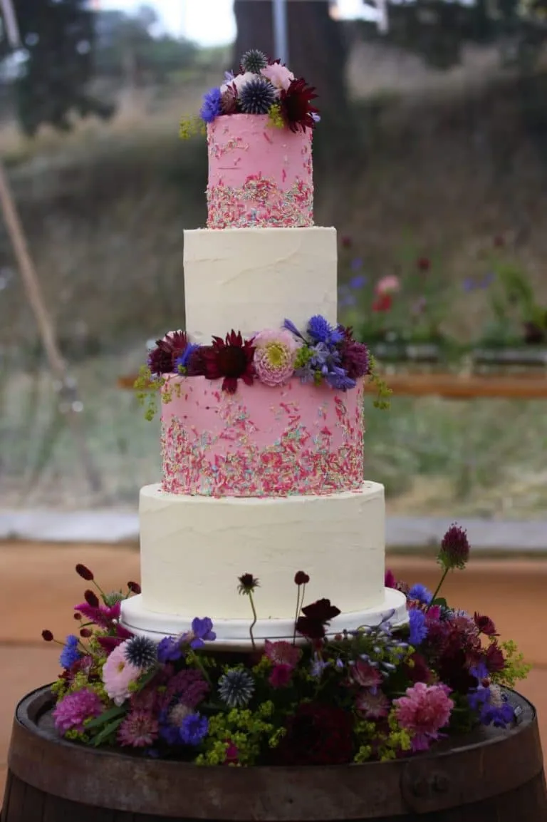 Sprinkles Pink and White
