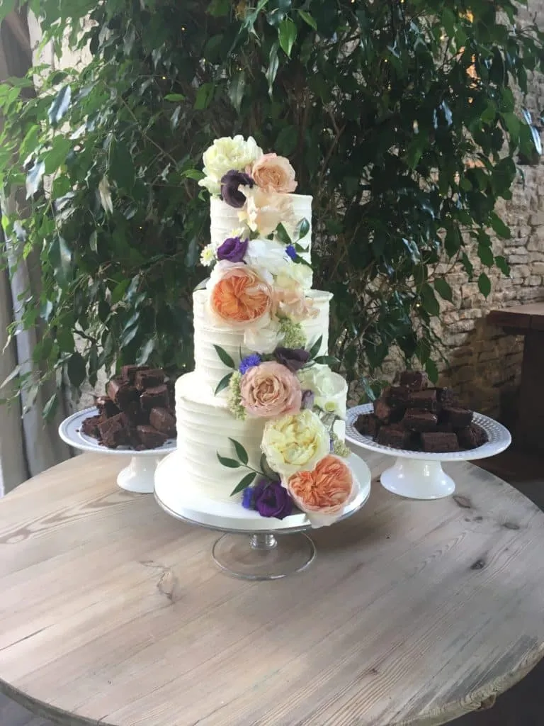 Bright Cascading Fresh Flowers