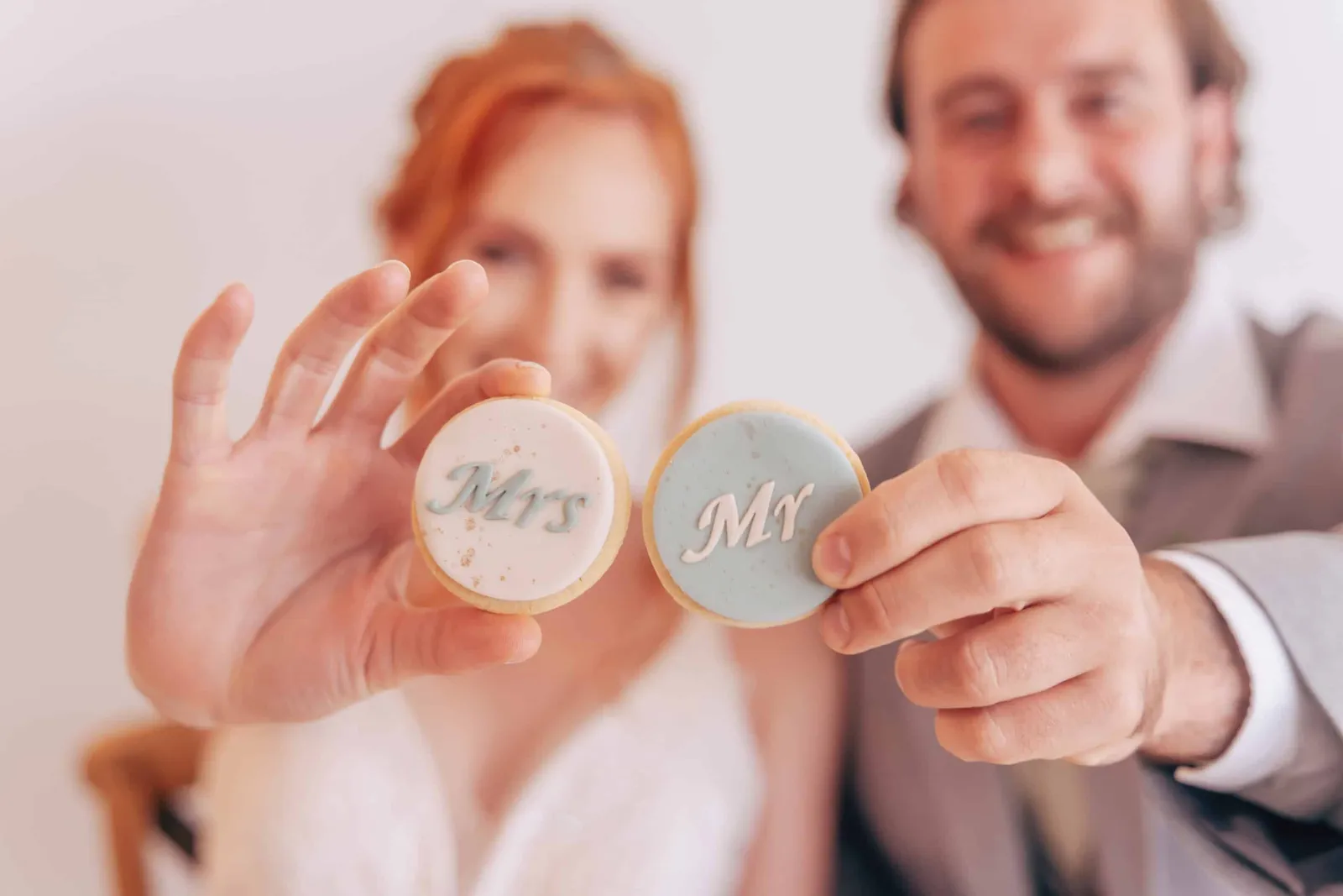 Iced Cookie Wedding Favours