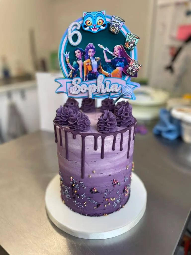 KPop Birthday Cake Cheltenham