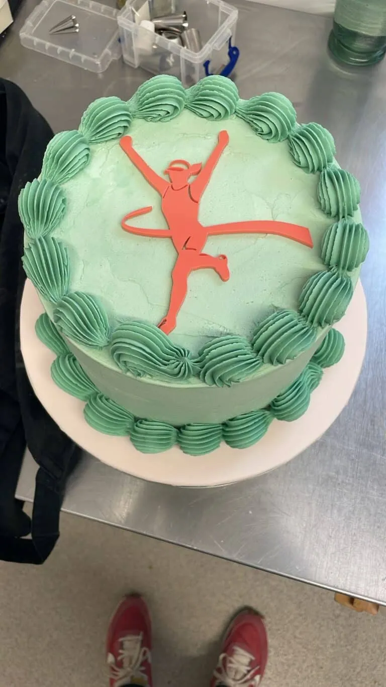 Marathon Runner Birthday Cake Cheltenham