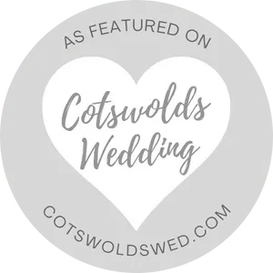 Cotswold Wedding Featured On Badge