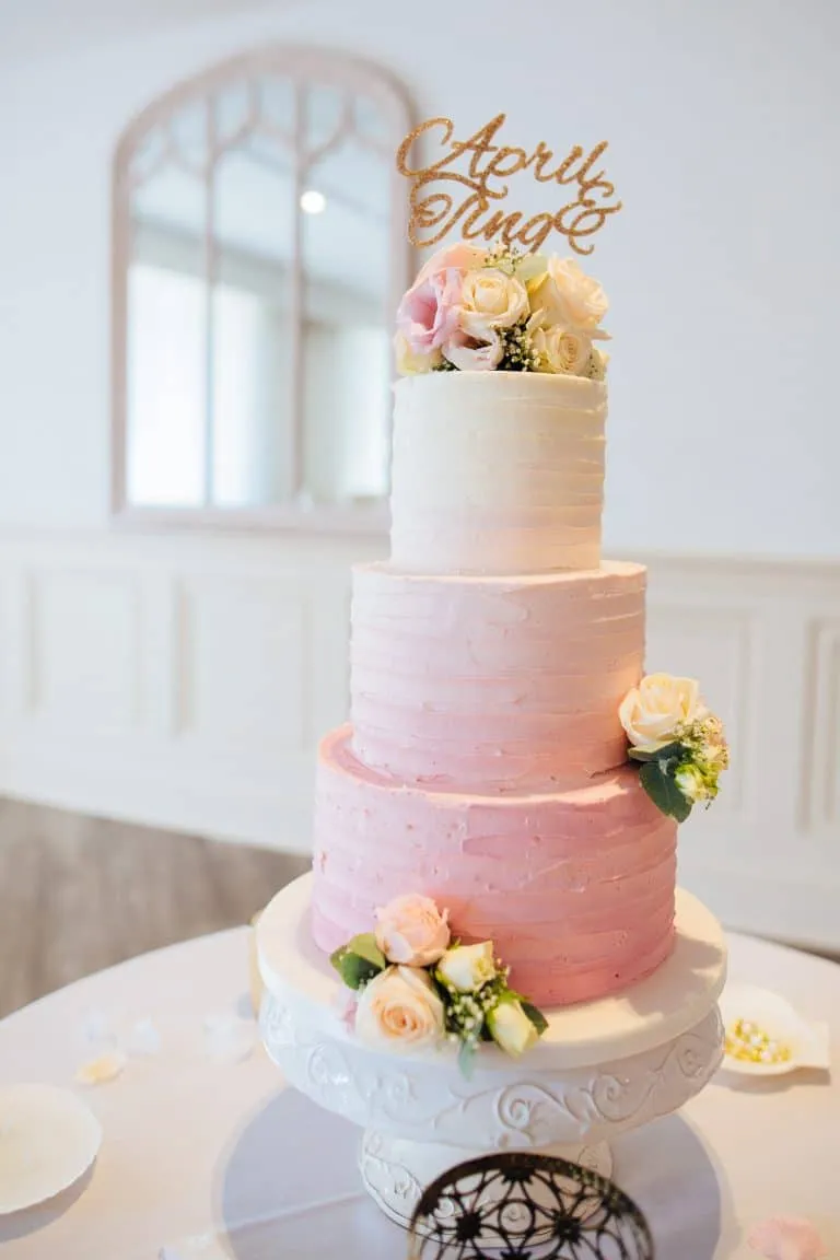 Ombre Pink Buttercream