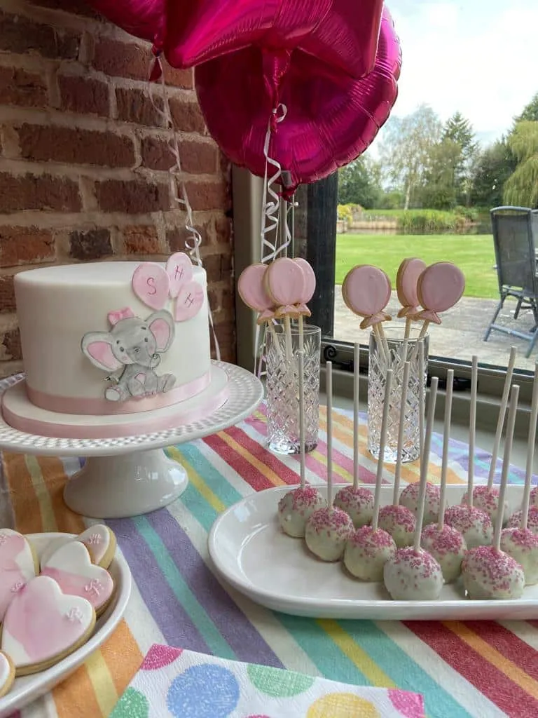 Christening Sweet Table