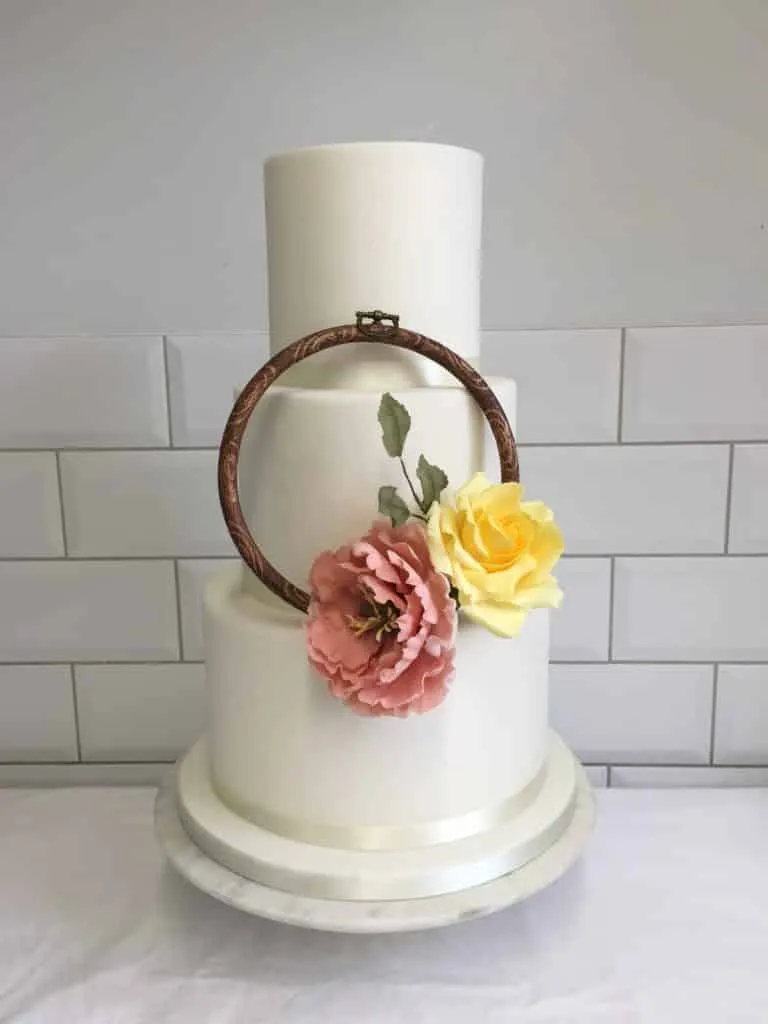 Floral Hoop
